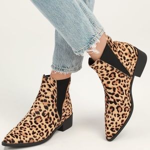 NEW Steve Madden Jerry Chelsea Leopard Boot